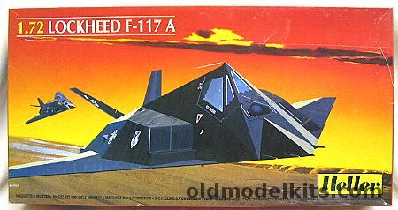 Heller 1/72 Lockheed F-117A Stealth, 80347 plastic model kit